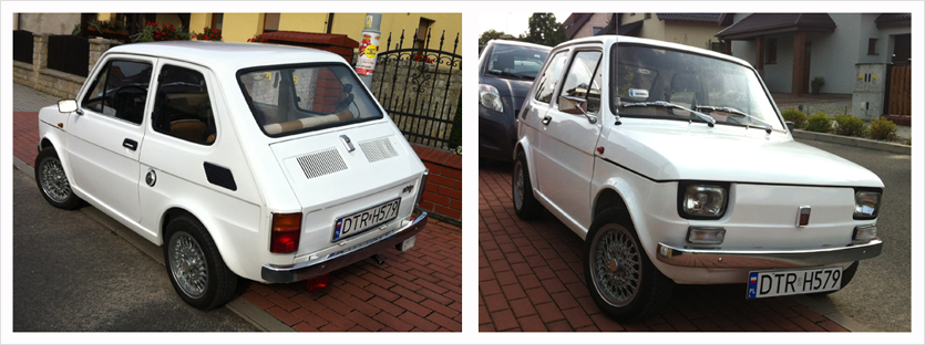 renowacja Fiat 126p Fiat 126p