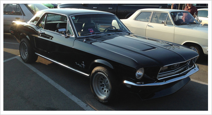 renowacja ford Mustang Wrocław po renowacji